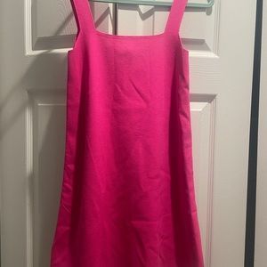 Zara knitted hot pink dress
